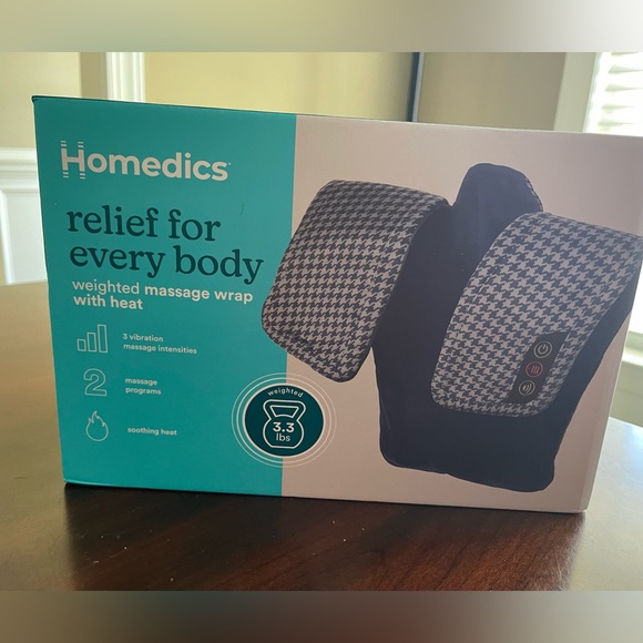 Homedics Other Homedics Weighted Massage Wrap With Heat New Poshmark
